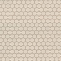Almond Penny Round Glossy Porcelain Mosaic