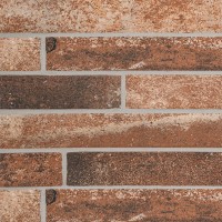 Brickstone Red 2x18 Matte Porcelain Tile