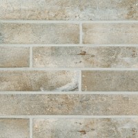 Brickstone Taupe 2x18 Matte Porcelain Tile