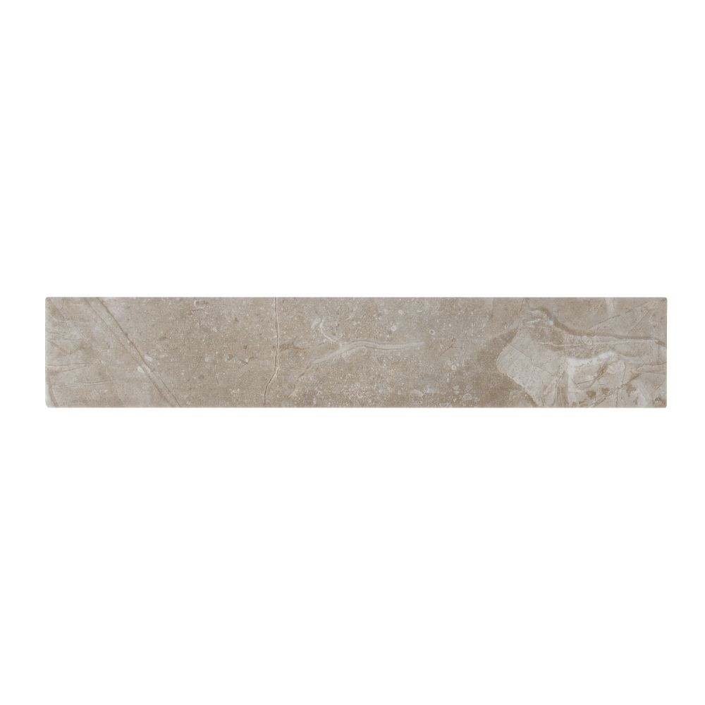 Essentials Vision Glacier Bullnose 3X18 Matte Ceramic Tile