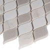 Cresta Blanco 8mm Pattern Porcelain Mosaic