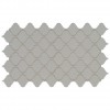 Gray Glossy Arabesque Mosaic