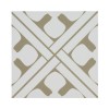 Zaria Elora 8x8 Matte Porcelain Floor and Wall Tile