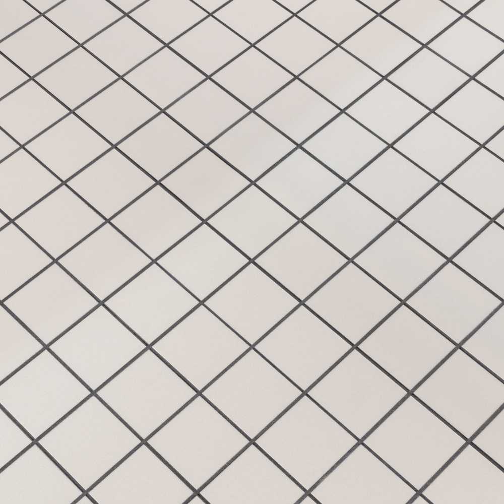Domino White 2X2 Matte Porcelain Mosaic Tile
