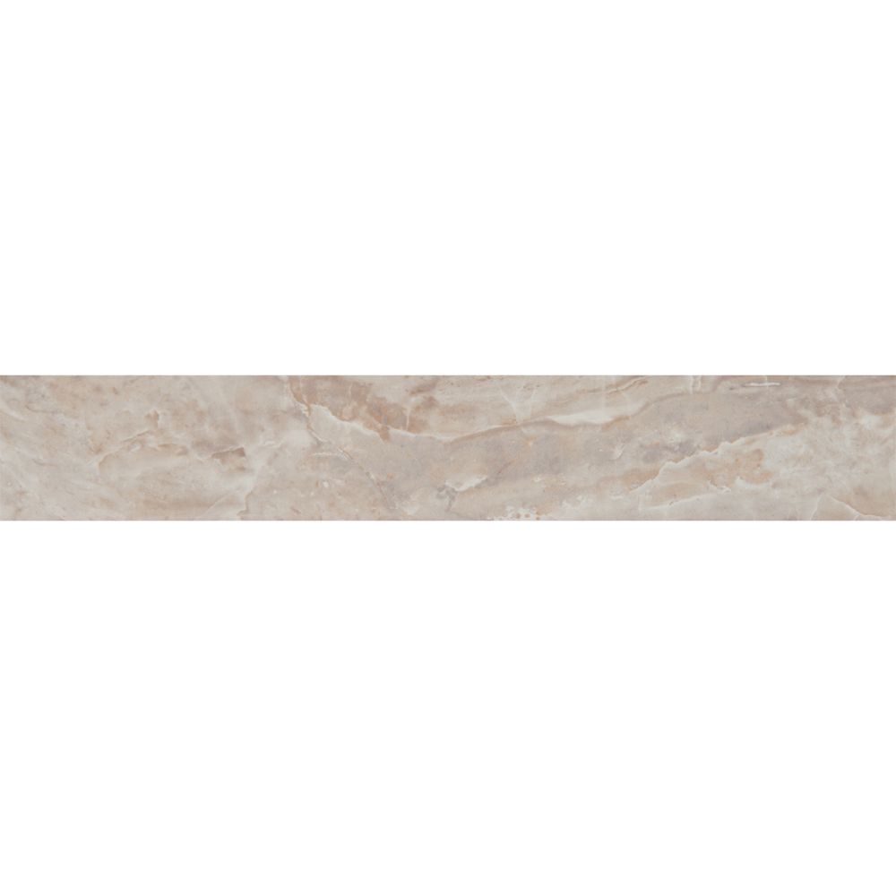 Pietra Pearl Bullnose 3X18 Polished